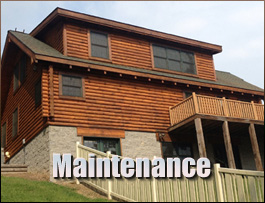  Coeburn, Virginia Log Home Maintenance